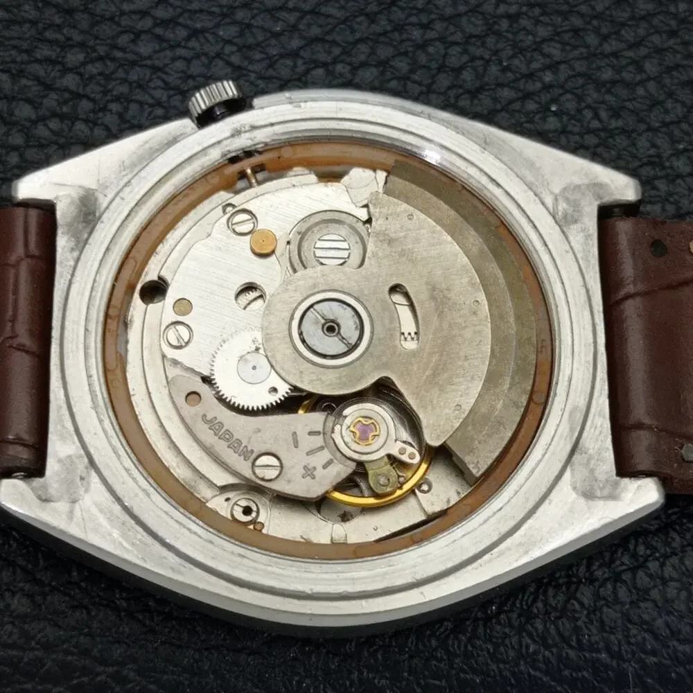 Vintage 1993 Seiko Automatic Mens Silver Watch W/daydate & Gold accents - Picture 10 of 10